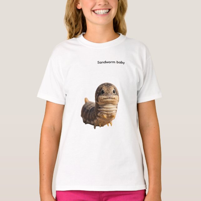 Camiseta sandworm baby (Frente)
