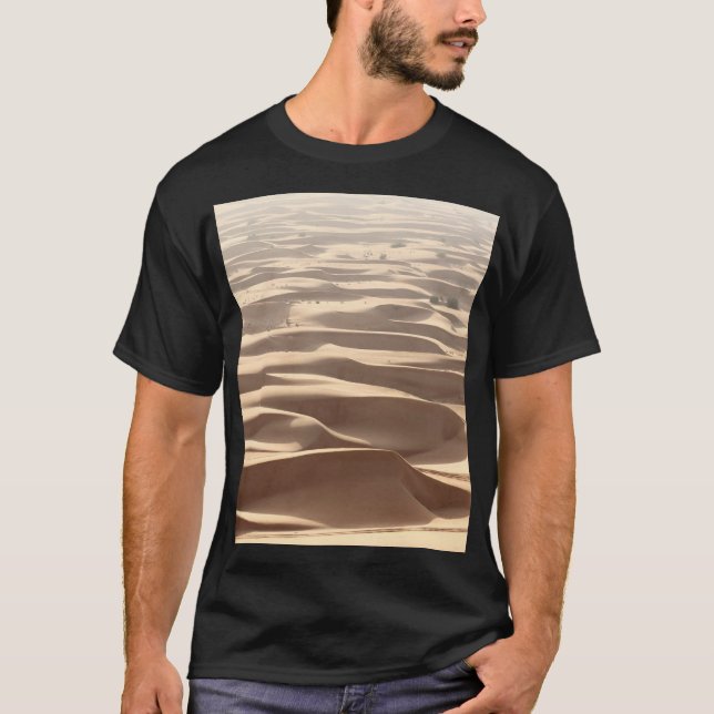 Camiseta Sandy Desert Road Dunes (Frente)