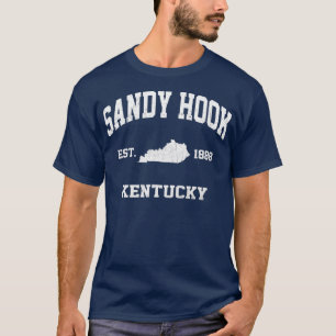 Camiseta Sandy Hook Kentucky KY vintage estado Estilo atlét