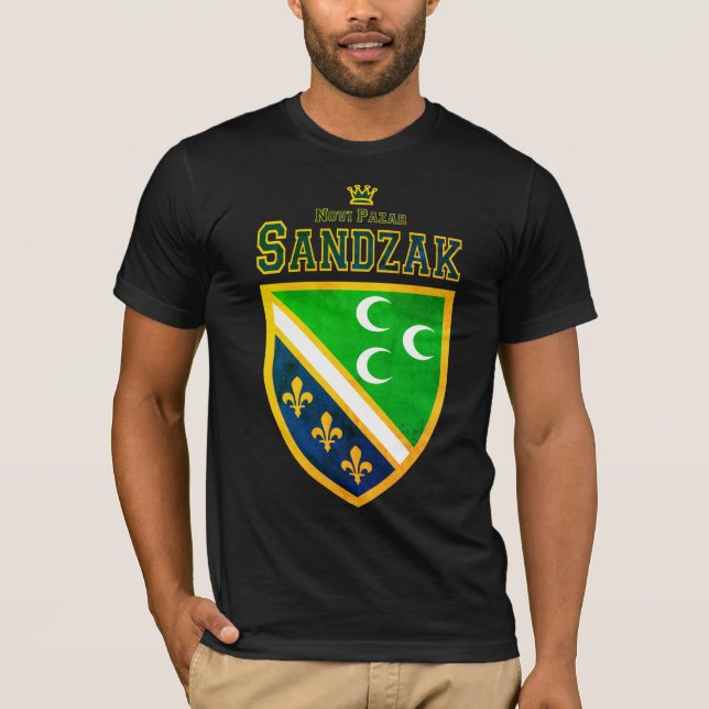 Camiseta Sandzak Novi Pazar Proud Sandzaklija (Frente)