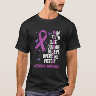 Camiseta Saneamento da Sarcoidose Apoio à Sarcoidose