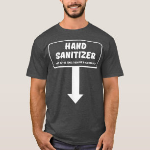 Camiseta Saneamento de MãoAdulto Engraçado Humor Nojento