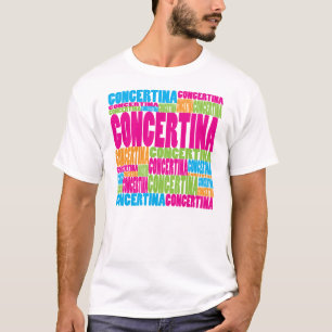 Camiseta Sanfona colorida