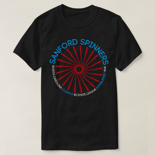 Camiseta Sanford Spinners (Frente do Design)