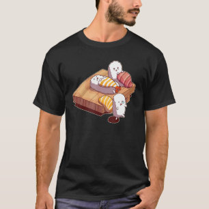 Camiseta Sangrento Sushi Japonês Foodie Cuisine