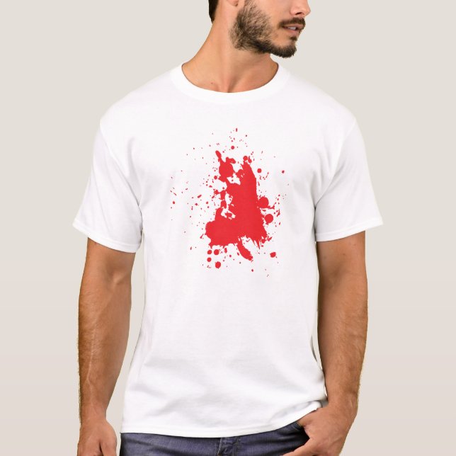 Camiseta sangue (Frente)