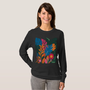 Camiseta Sangue com Cores VibrantesT-Shirt