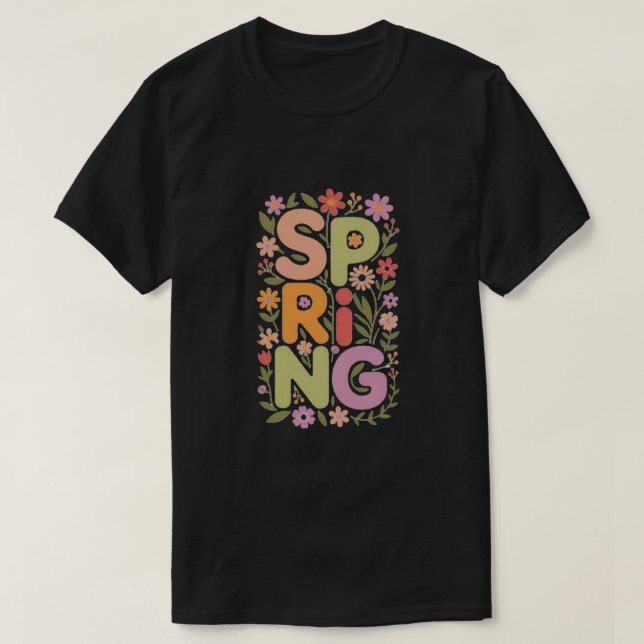 Camiseta Sangue com Primavera (Frente do Design)