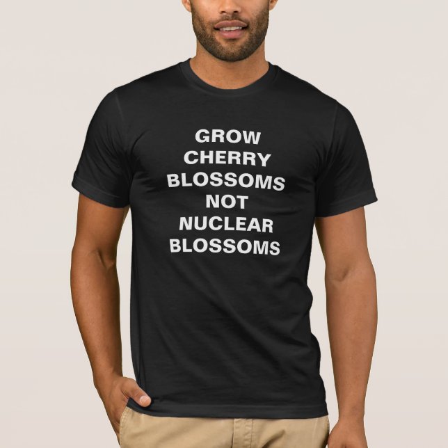 CAMISETA SANGUE DE CADEIA CRESCENTE NÃO SANGUE NUCLEAR (Frente)