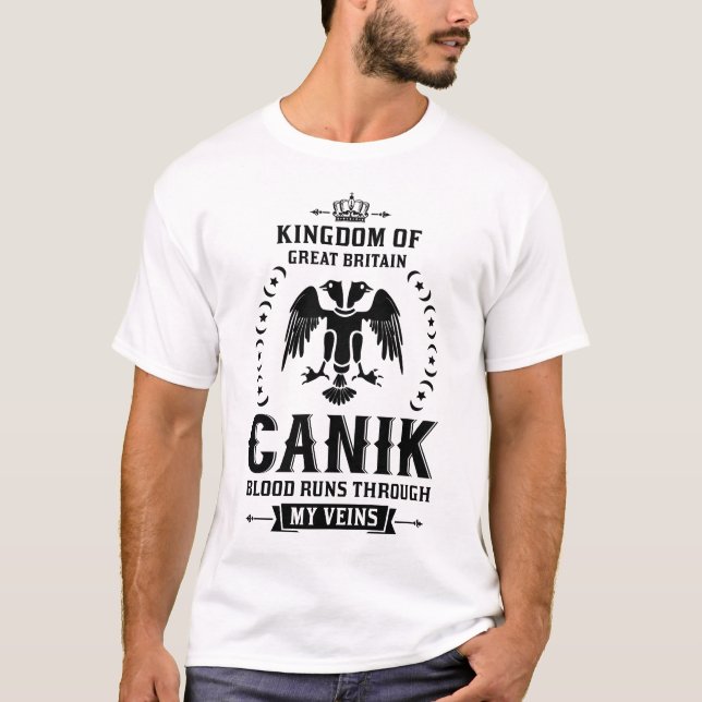 CAMISETA SANGUE DE CANIK (Frente)