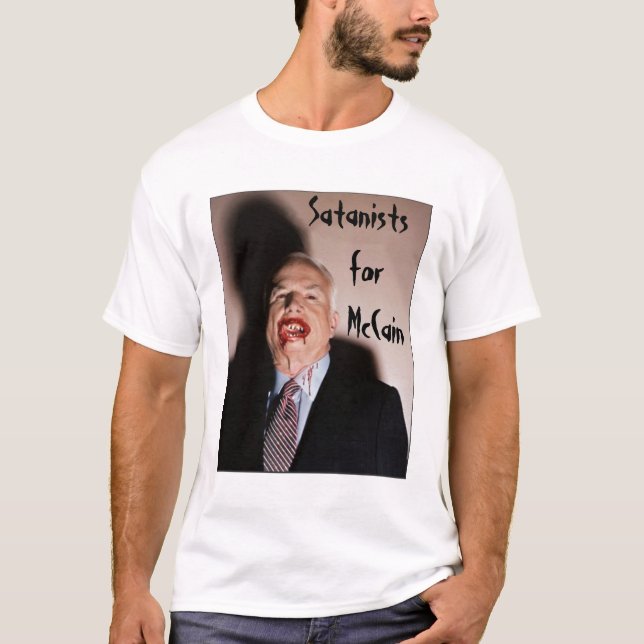 Camiseta Sangue de McCain (Frente)