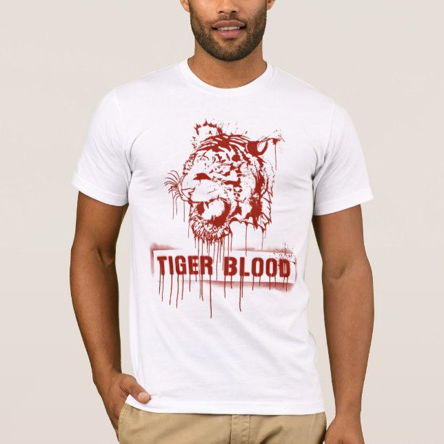 Camiseta Sangue do tigre (Frente)