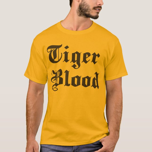 Camiseta Sangue do tigre (Frente)