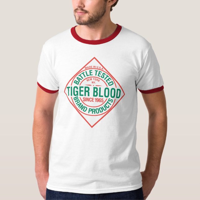 Camiseta Sangue do tigre (Frente)