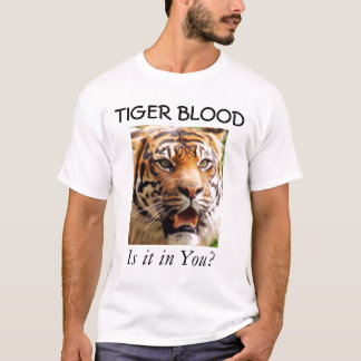 Camiseta SANGUE do TIGRE, está em você?