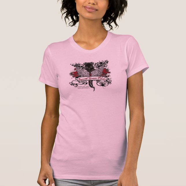 Camiseta sangue e logotipo das asas (Frente)