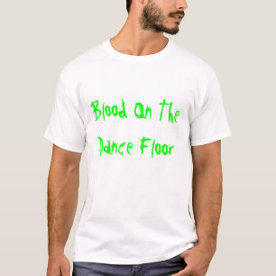 Camiseta Sangue em Dance Floor