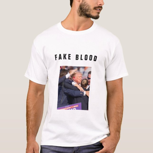 CAMISETA SANGUE FALSO (Frente)