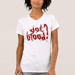 Camiseta sangue obtido?