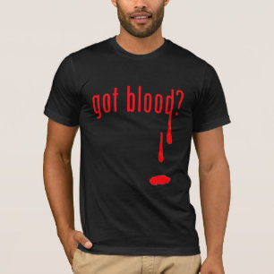 Camiseta sangue obtido?