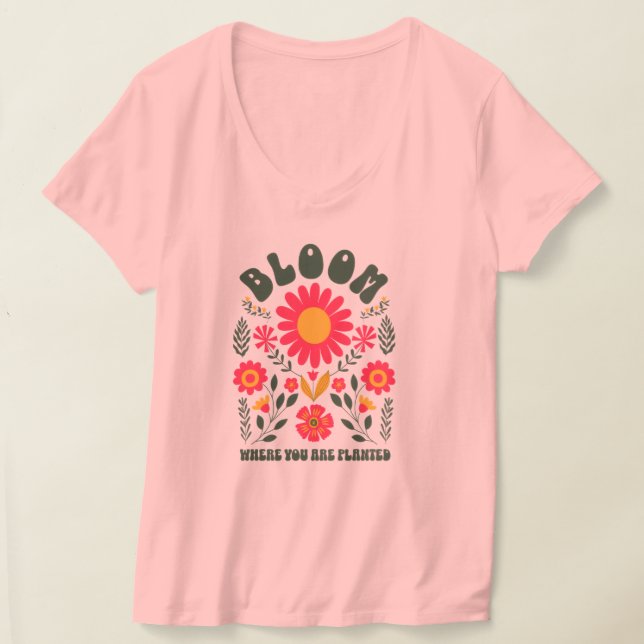 Camiseta Sangue Onde Você Está Plantado (Postura )