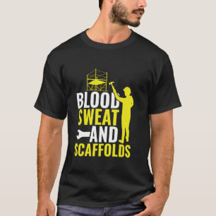 Camiseta Sangue Suor e Andaimes - Montador de Andaimes