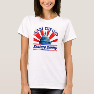 Camiseta Sanidade da restauração - San Diego