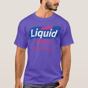 Camiseta Sanitizer Dourado Líquido
