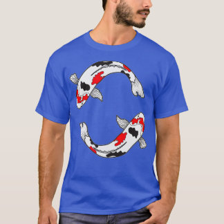 Camiseta Sanke Koi Fish Design para proprietários de Koi Po