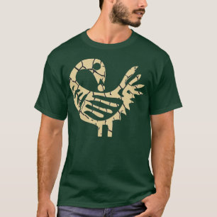 Camiseta Sankofa Bird African Bird Simple Patterno Juneteen