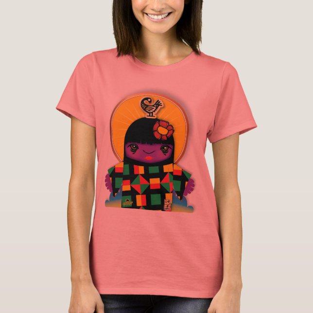 Camiseta Sankofa Goddess Tshirt (Frente)