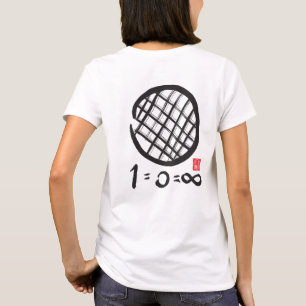 Camiseta Sanshin infinity T-shirt branca: masculino ou femi