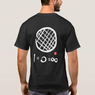Camiseta Sanshin infinity T-shirt preta: Homens e mulheres