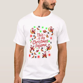Camiseta sant de lua e sant de pássaros Este É o Meu Natal