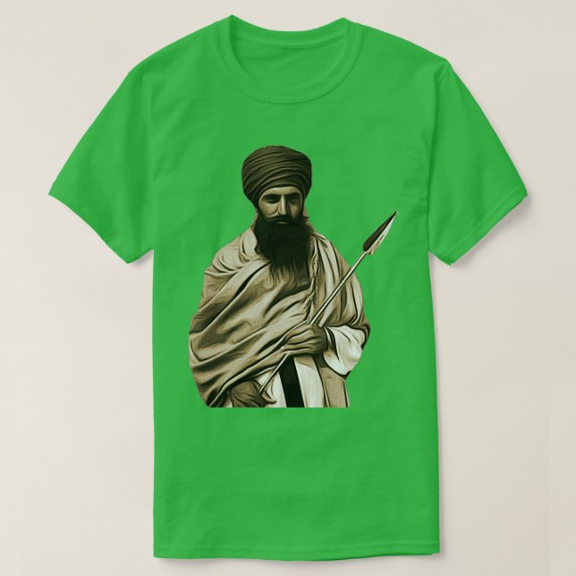 Camiseta Sant Jarnail Singh Bhindranwale (Frente do Design)