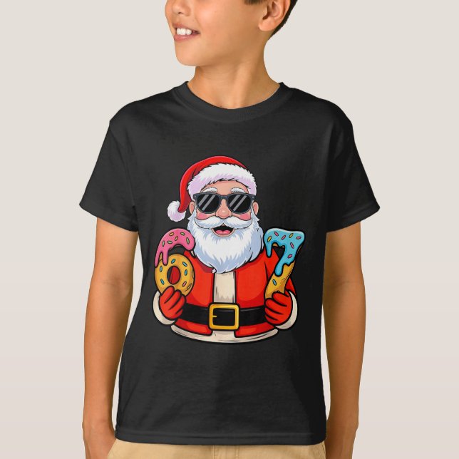 Camiseta Santa 67 Ice Cream Drip Christmas  (Frente)