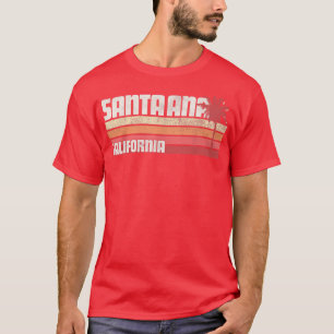 Camiseta Santa Ana California CA Vintage 70s 80s Gift Beach