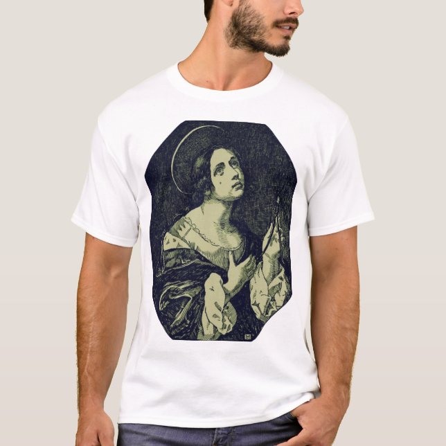 Camiseta Santa Apolônia Virgem e Mártir (Frente)
