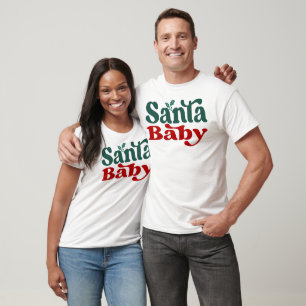 Camiseta Santa Baby