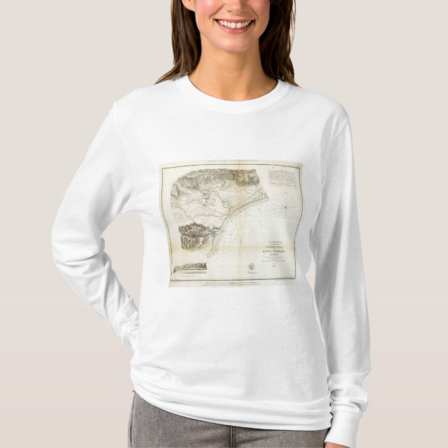 Camiseta Santa Barbara, Calif (Frente)