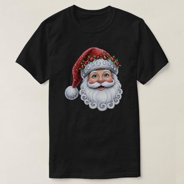 Camiseta Santa Bling-Bling (Frente do Design)