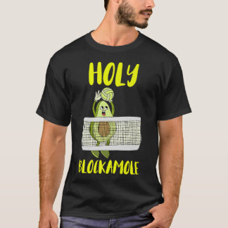 Camiseta Santa Blockamole Avocado Treinamento de Voleibol