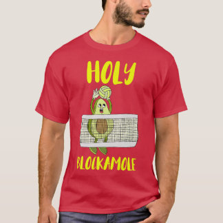 Camiseta Santa Blockamole Avocado Treinamento de Voleibol