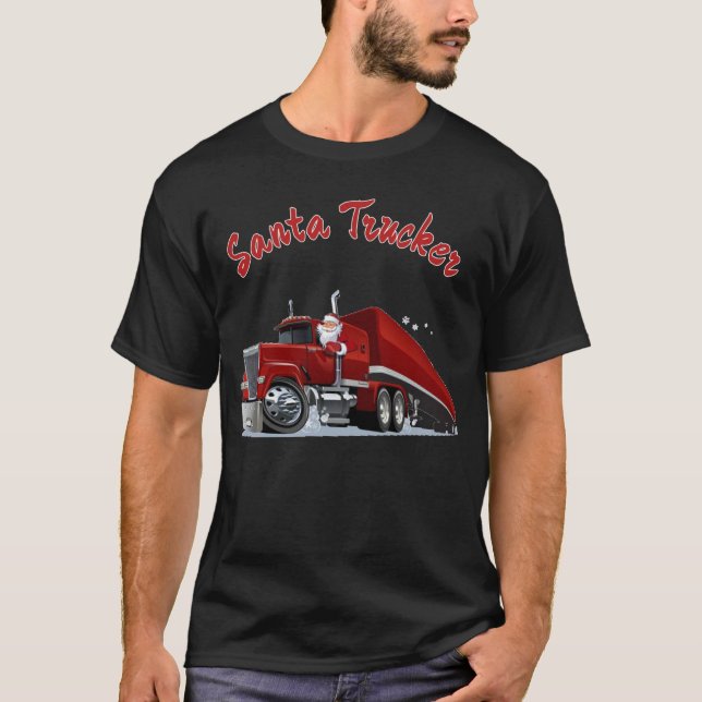 Camiseta Santa Caminhoneiro  (Frente)