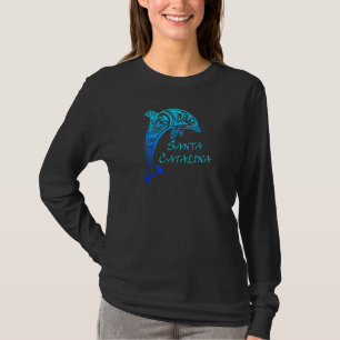 Camiseta Santa Catalina Califórnia Vintage Retro Tribal Gol
