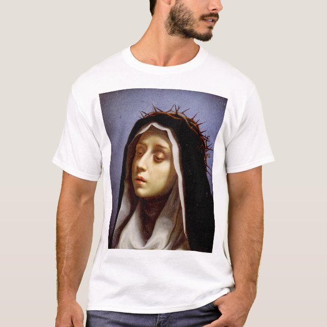 Camiseta Santa Catarina de Siena (Frente)