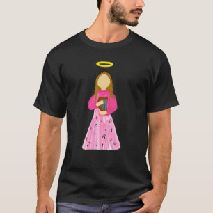 Camiseta Santa Cecília Padroeira dos Músicos Música Católic