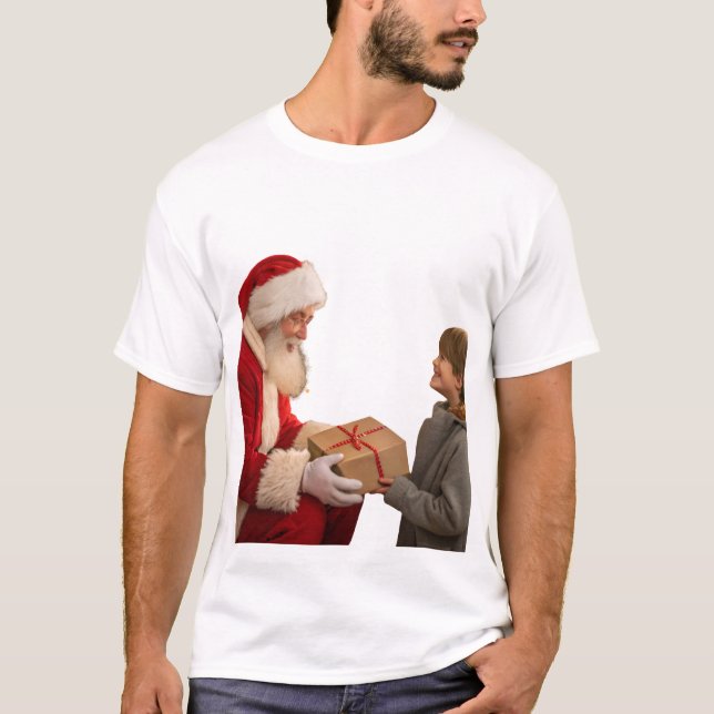 camiseta santa claus (Frente)