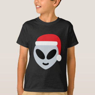 Camiseta santa claus alienígena emoji