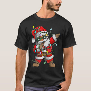 Camiseta Santa Claus Black Xmas Papai noel Afro-Americano